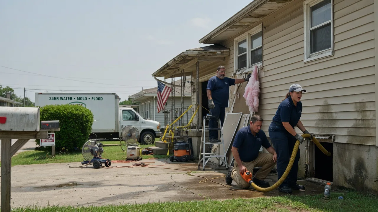 Water Damage Repair in Hermitage, PA near me